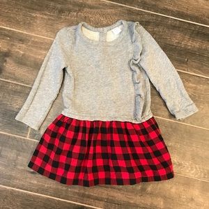 Gap Kids Buffalo Plaid Dress, size 3 years